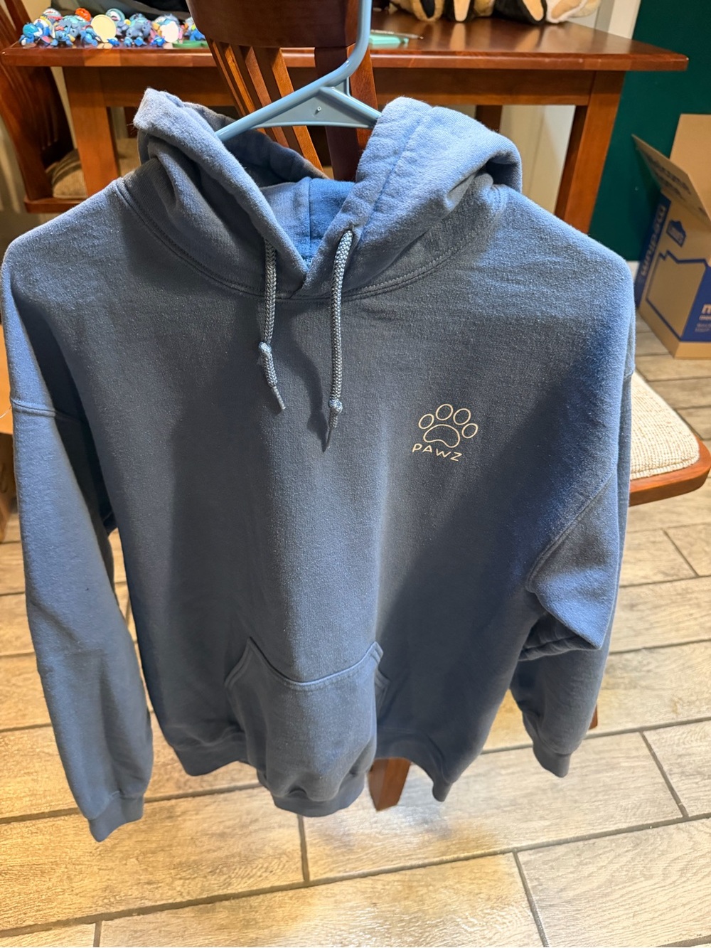 Pawz Women’s Blue Hooded Sweatshirt